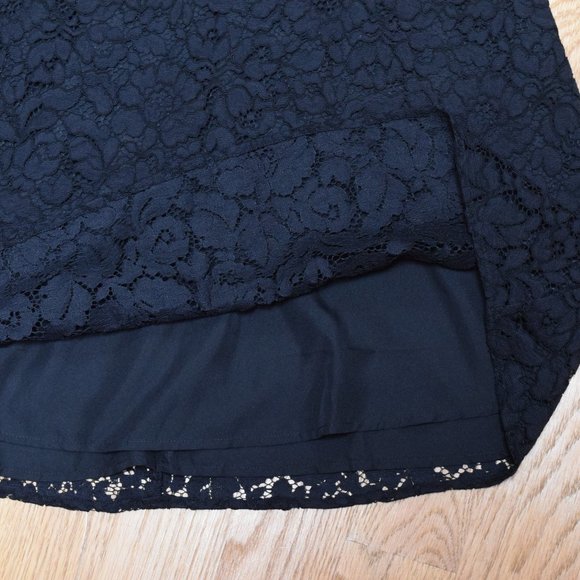 NWT Loft Sleeveless V-Neck Lace Dress in Women's Size 8T - Picture 12 of 16